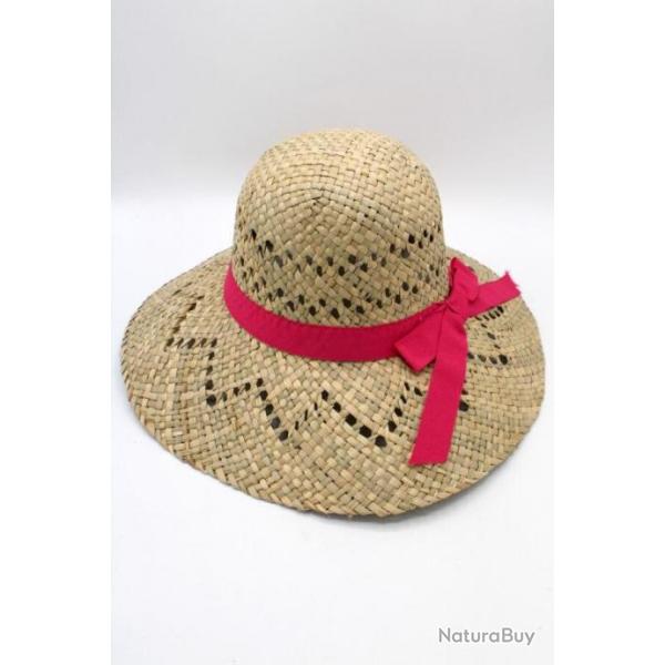 Chapeau de paille � large bord (9)