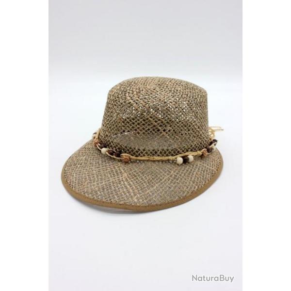 Chapeau de paille � grande visi�re (01)