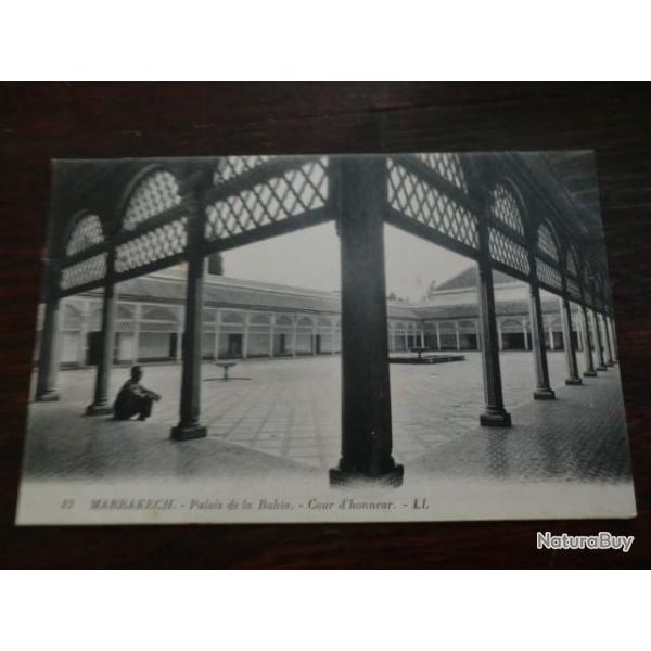 CP PAYS  MAROC  MARRAKECH  COUR D HONNEUR