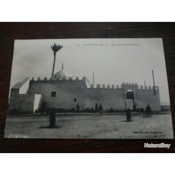 CP  PAYS MAROC  CASABLANCA  MARABOUT DE SIDI BELLIOUT