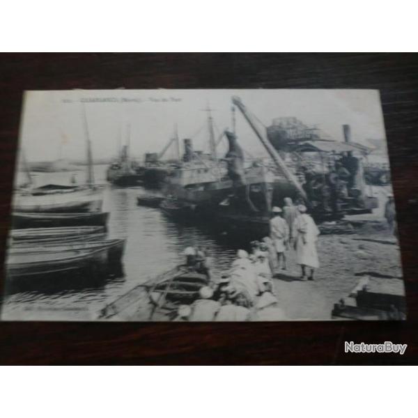 CP  PAYS MAROC  CASABLANCA  VUE DU PORT