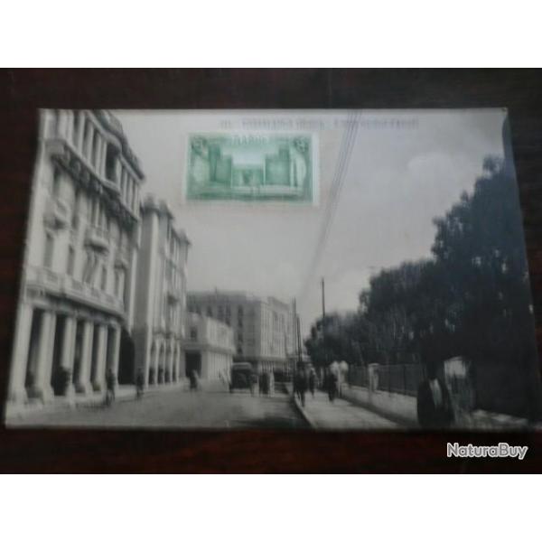 CP  PAYS MAROC  CASABLANCA  AV DU GENERALE  D AMADE