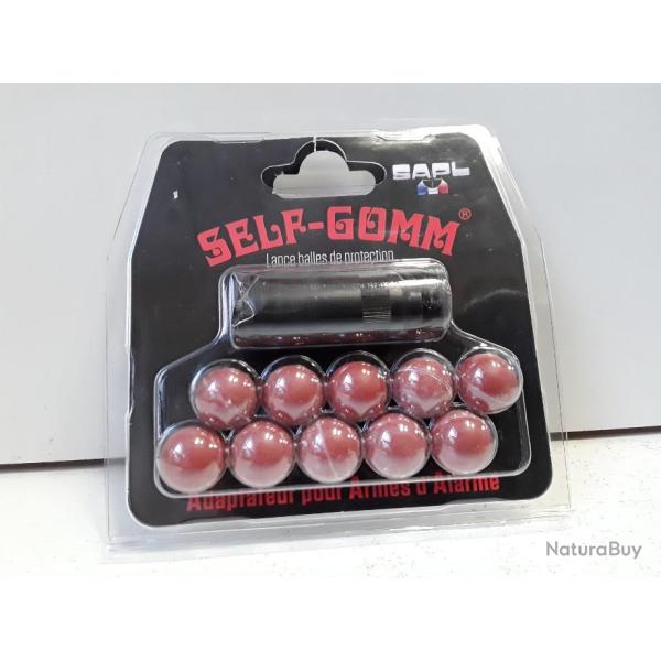 8156 ADAPTATEUR POUR ARME D ALARME SAPL SELF GOMM LANCE BALLE CAOUTCHOUC OU FUSEES NEUF