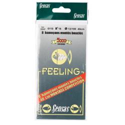 Hame&ccedil;ons mont&eacute;s 6110 Bronze Sensas 18 / D 0.10mm