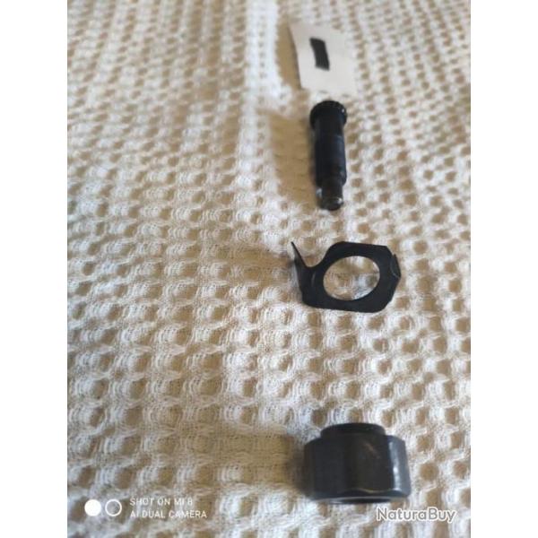 Remington 742  Vis + cale + �crou de fixation du Canon Au  boitier de culasse Remington 742