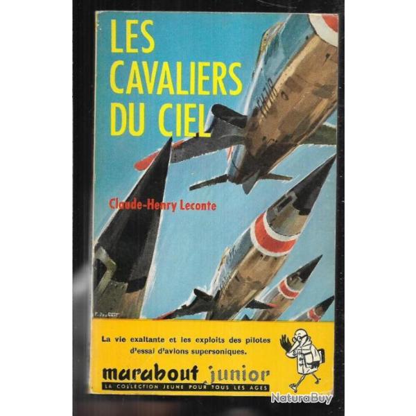 les cavaliers du ciel de claude henry leconte marabout junior 172 format poche