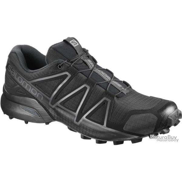 CHAUSSURES SALOMON SPEEDCROSS 4 WIDE FORCES - NOIR