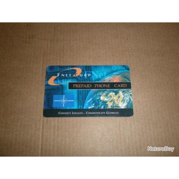 carte t�l�phonique OTAN KFOR.