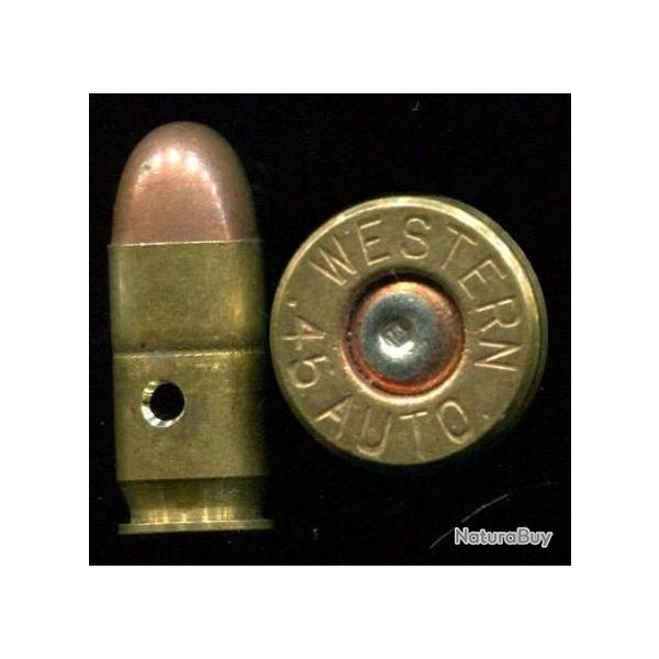 .45 ACP - USA Guerre 39-45 - WESTERN 45 AUTO - neutra