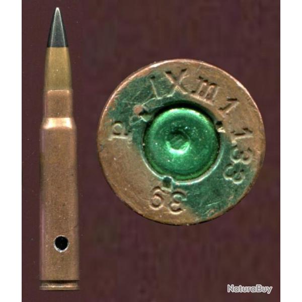 7.92 x 57 Mauser - Allemagne 39-45 - Ls L'Spur - tra�ante l�g�re d'entrainement - neutra