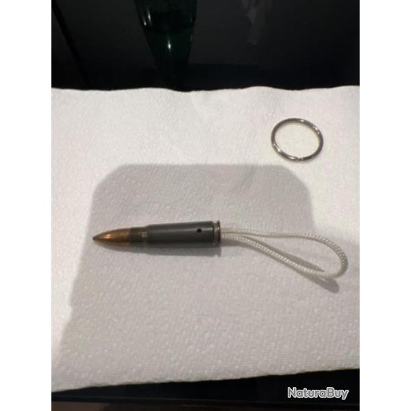 Porte cl�s cartouche 7,62 par 39 acier