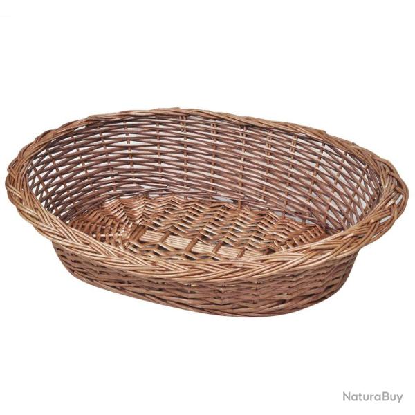 Panier/Lit pour animaux de compagnie saule naturel 70 cm 02_0001547