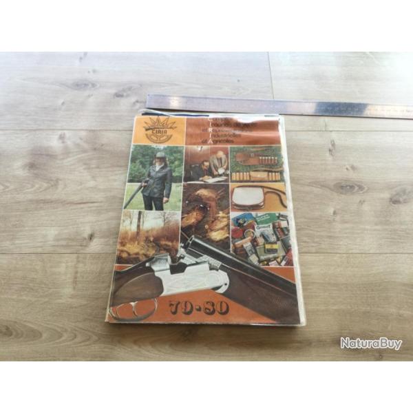 Ancien catalogue livret CIRIA