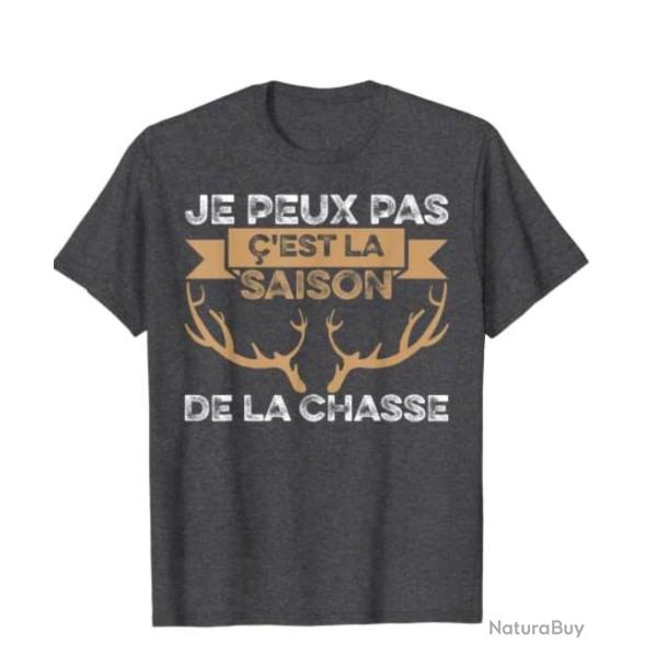 Tee-shirt humoristique - Id�e cadeau - Chin� fonc� - Livraison gratuite et rapide