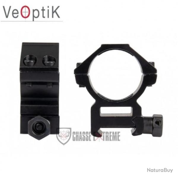Colliers de Montage VEOPTIK 30mm Rail 22mm