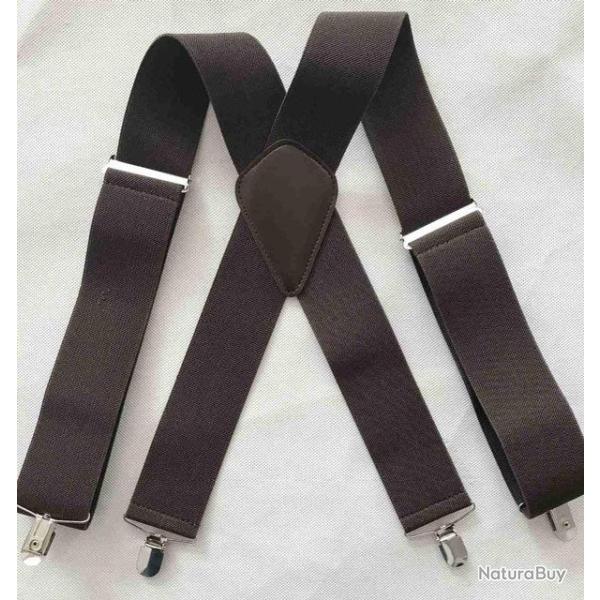 Bretelles de couleur caf�