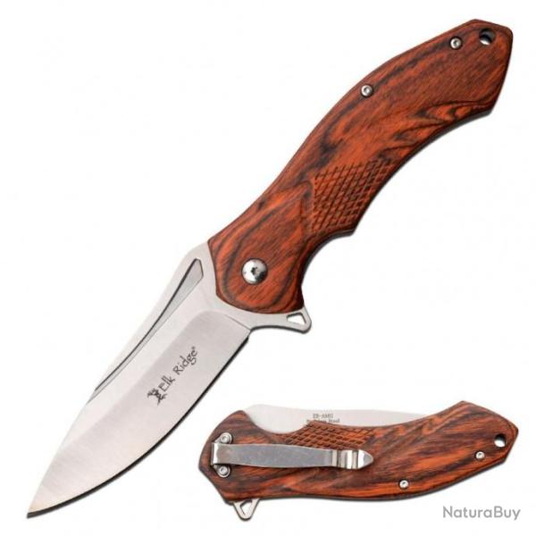 ELK RIDGE ER-A960BR SPRING ASSISTED KNIFE Couteau Pliant