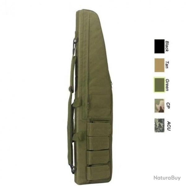 Etui fourreau protection rembourr�e pour arme tactique fusil chasse imperm�able 5 couleurs