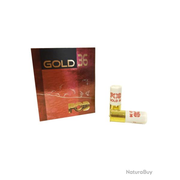 Cartouches FOB GOLD 36 GR bourre jupe plombs dor�