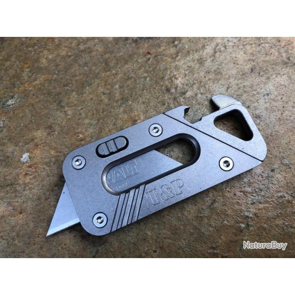 L'AVIS Titanium Tool Companion (T2C), lame utilitaire EDC - neuf