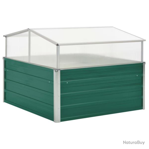 Serre 100 x 100 x 77 cm acier galvanis� vert 02_0001739