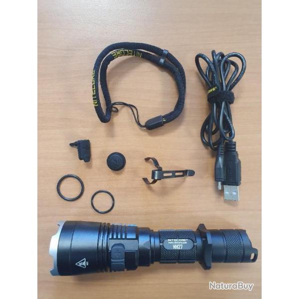 Pack Lampe torche rechargeable Nitecore MH27 (occasion)