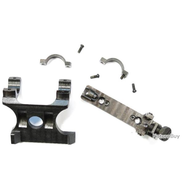 Montage de lunette lateral PU fusil Mosin Nagant avec colliers pour lunette diamtre 26 mm