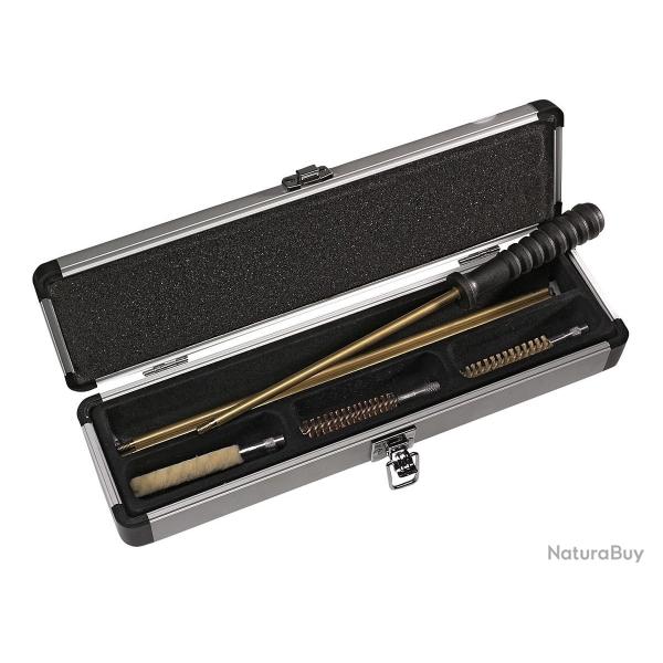 COFFRET DE NETTOYAGE CARABINE MEGALINE CAL. 8 MM BAGUETTE ALUMINIUM