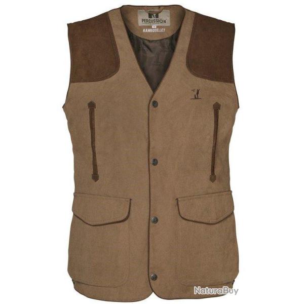 Gilet sans manches Rambouillet Original Marron Percussion