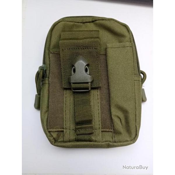 Pochette tactique kaki