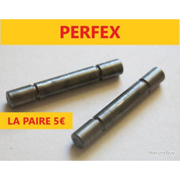 PAIRE DE GOUPILLES DE SOUS GARDE FUSIL PERFEX MANUFRANCE  L 35 � 5