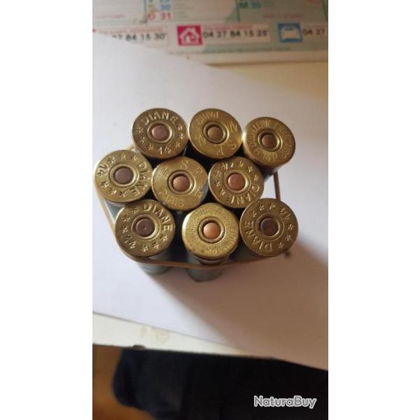lot de doiulles ancienne amorc�es en calibre 14