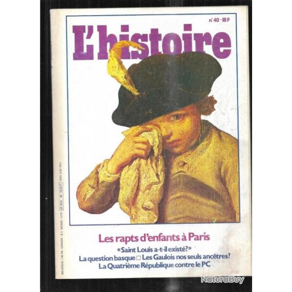 l'histoire 40 le nationalisme basque , peuplement de la normandie, saint louis a t'il exist� ,