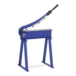 Cisaille &agrave; t&ocirc;le &agrave; levier avec pi&eacute;tement largeur de coupe de 500 mm 14_0001053