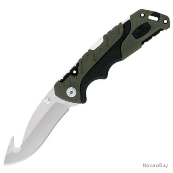 BU0660GRG-Couteau de chasse pliant Buck Pursuit Large Guthook