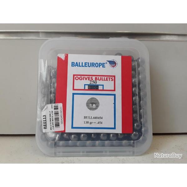 X250 plombs Balleurope cal.44  454