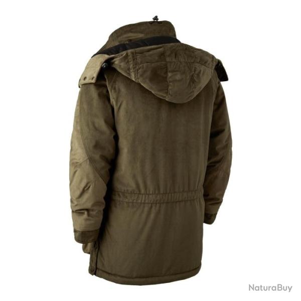 Veste de chasse DeerHunter Rusky Silent longue Peat Marron M