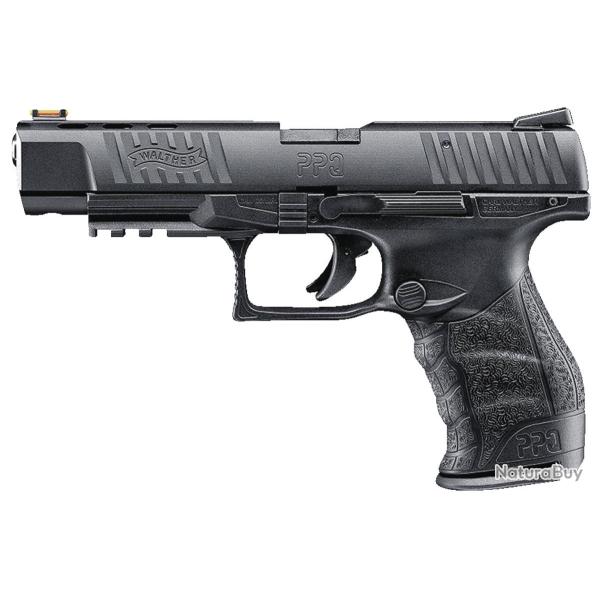 PIST. WALTHER PPQ M2 NOIR CAL. .22 LR SA 12CPS 127MM HAUSSE R�GLABLE
