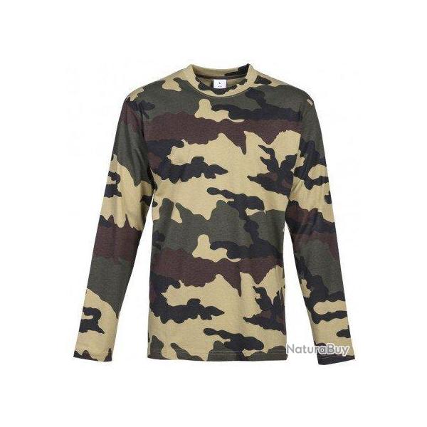 Tee shirt � manches longues camouflage PERCUSSION