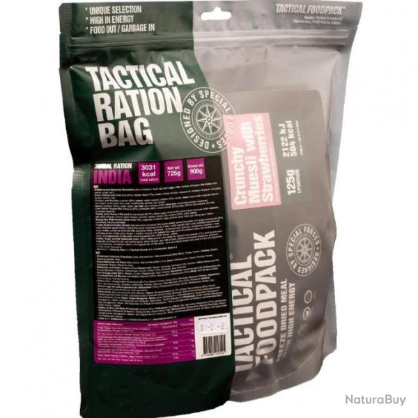 Ration de 3 Repas INDIA 680g