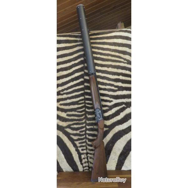 Fusil superpos� YILDIZ Country Silence cal.12/76 extracteur, monod�tente, mod�rateur de son carbone