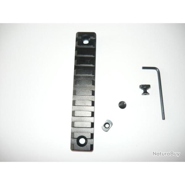 Rail de type picatinny  pour montage  M - LOOK   ( 11 emplacements )