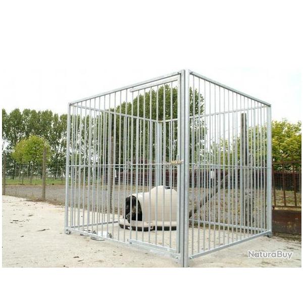 Chenil 3m x 3m parc enclos chien parc chien 9m� gros chien chien avis cielterre-commerce