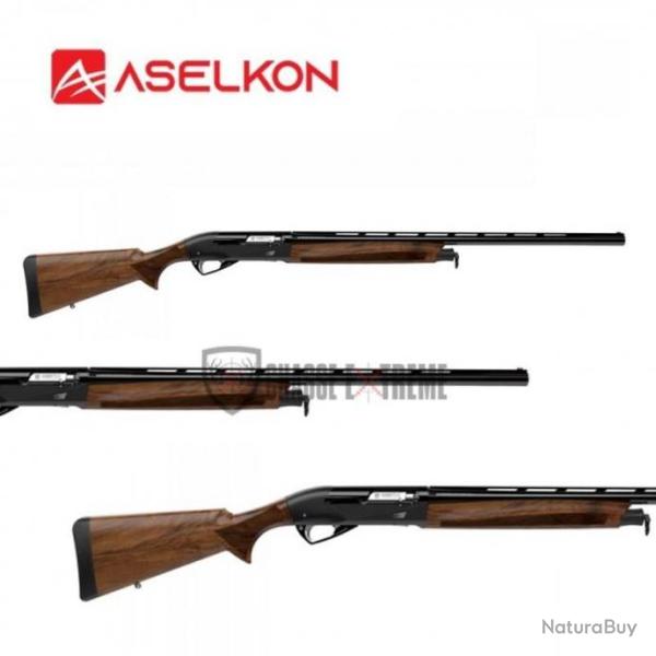 Fusil ASELKON Inter Dark Black 71cm Cal 12/76 Bois