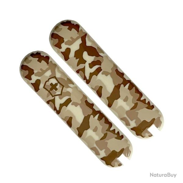 Plaquettes couteau suisse 58 mm, Couleur camouflage d�sert [Victorinox]