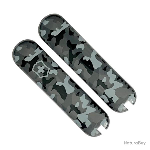 Plaquettes couteau suisse 58 mm, Couleur camouflage Navy [Victorinox]