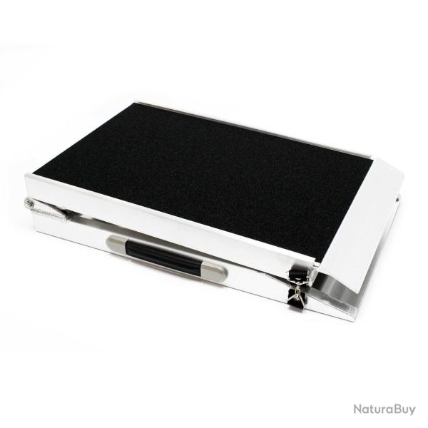 Rampe pour les chiens 122 x 38cm 110kg pliable aluminium surface antid�rapante 16_0000550