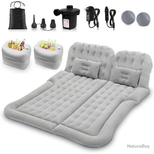 Matelas lit gonflable �pais pour voiture et 4x4 - Gonfleur - Voyage - Camping - Livraison gratuite