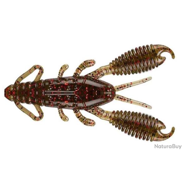 RING CRAW MINI 2" 6.3CM Watermelon red flakes - 025 / Pochette de 10