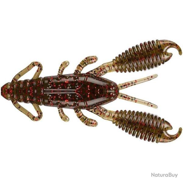 RING CRAW 3" 7.5CM Watermelon red flakes - 025 / Pochette de 8